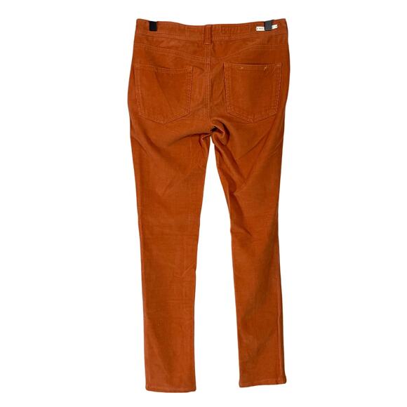 Pilcro and the Letterpress Anthropologie Orange Serif Corduroy Pants - Size 26 - Picture 8 of 9